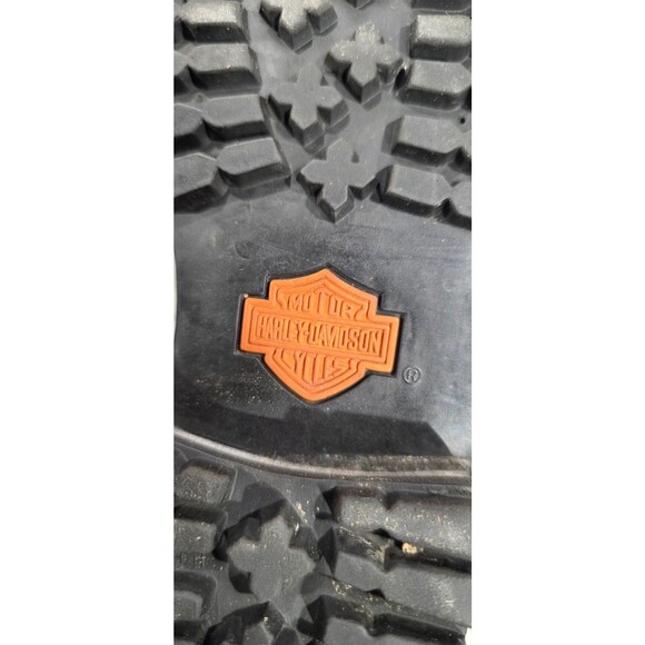 Harley-Davidson Alexa Motorcycle Boots Black Leather Back Lace 85167 Women's 8 - Picture 16 of 16